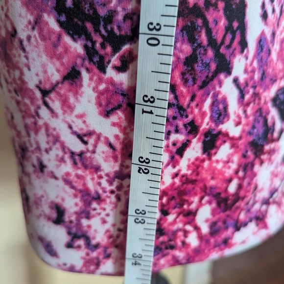 Lark & Ro Women's 2P Sleeveless Hot Pink Sheath Party Dress Y2K Barbiecore Midi - Picture 8 of 11